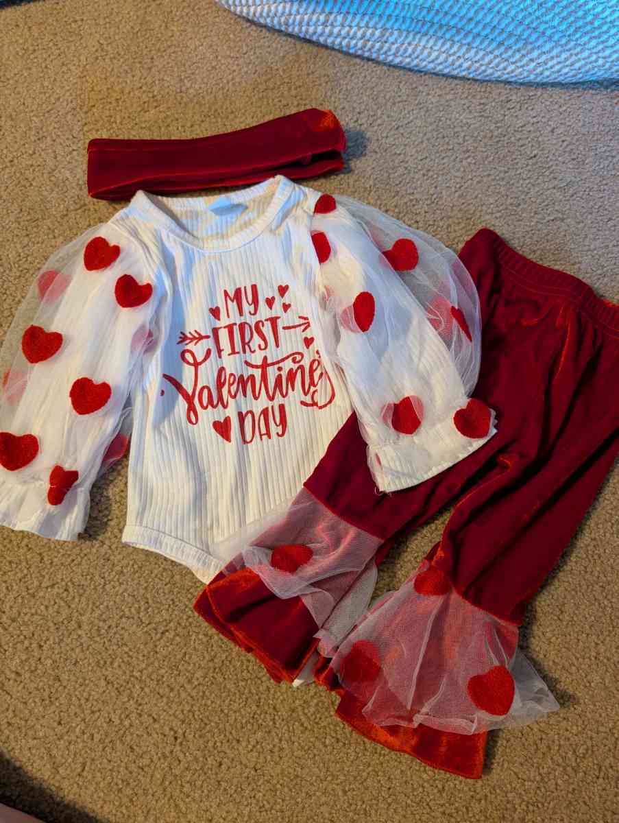 My first Valentines outfit - Savannah, Georgia