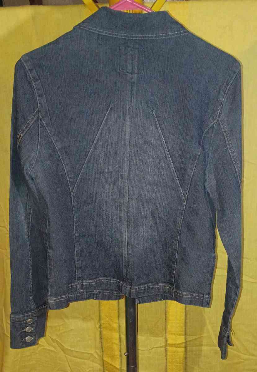 Womens Iris Premium Denim Jacket - Port Richey, Florida - FleaMarketBay