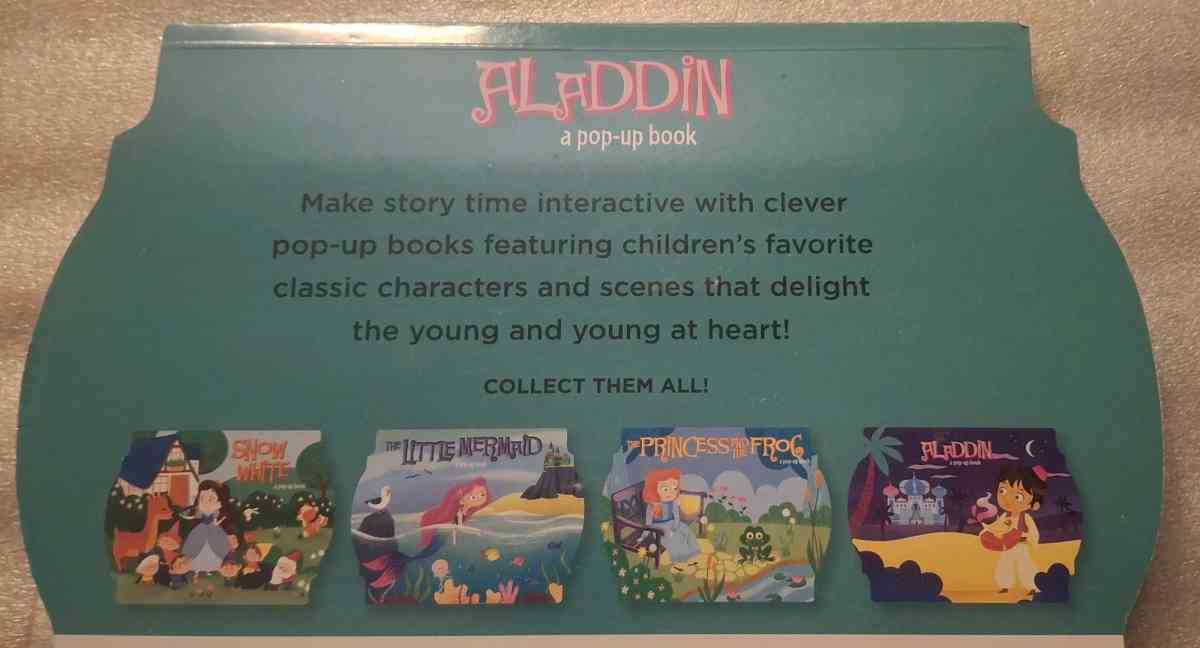 Aladdin A pop up book - Camden, New Jersey - FleaMarketBay