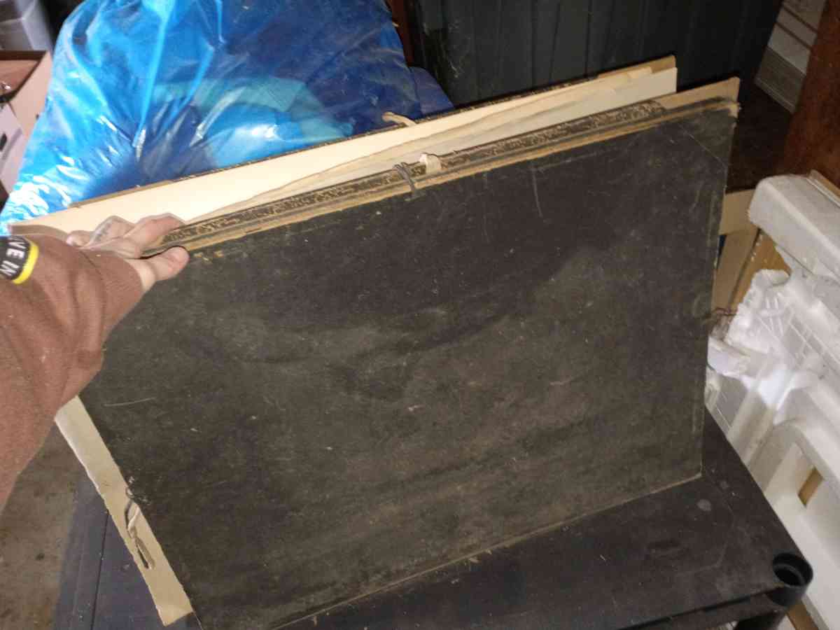 Antique TeaBagBox A Big Antique Sketchbook Not Sure 3rd Item - Columbia, Missouri - FleaMarketBay