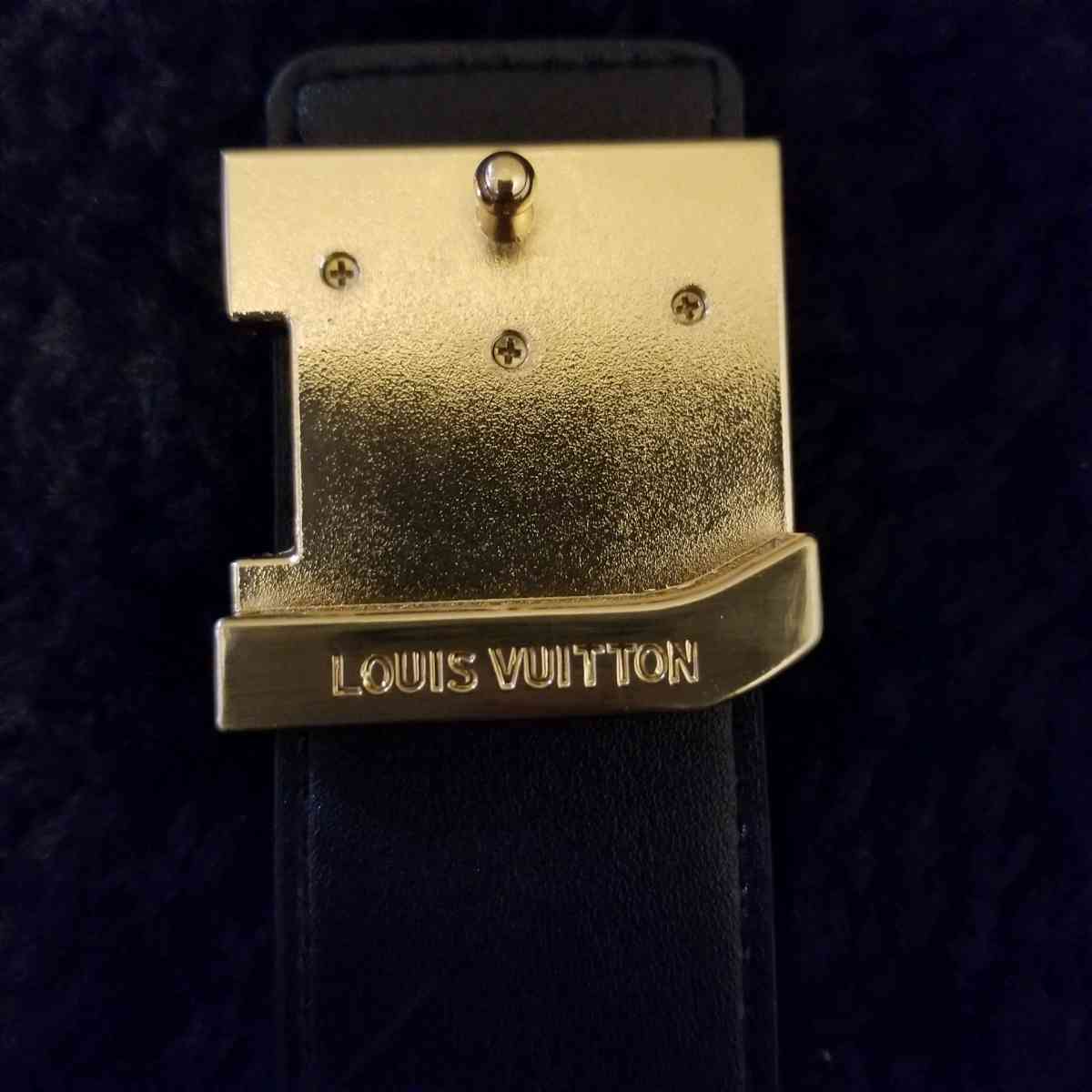 Designer LV Belt Black - La Mesa, California - FleaMarketBay