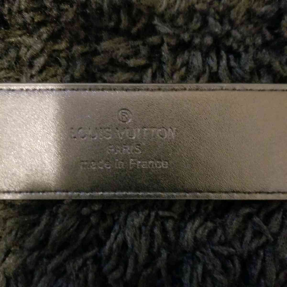 LV Designer Belt Black Checker - Kenwood, California - FleaMarketBay