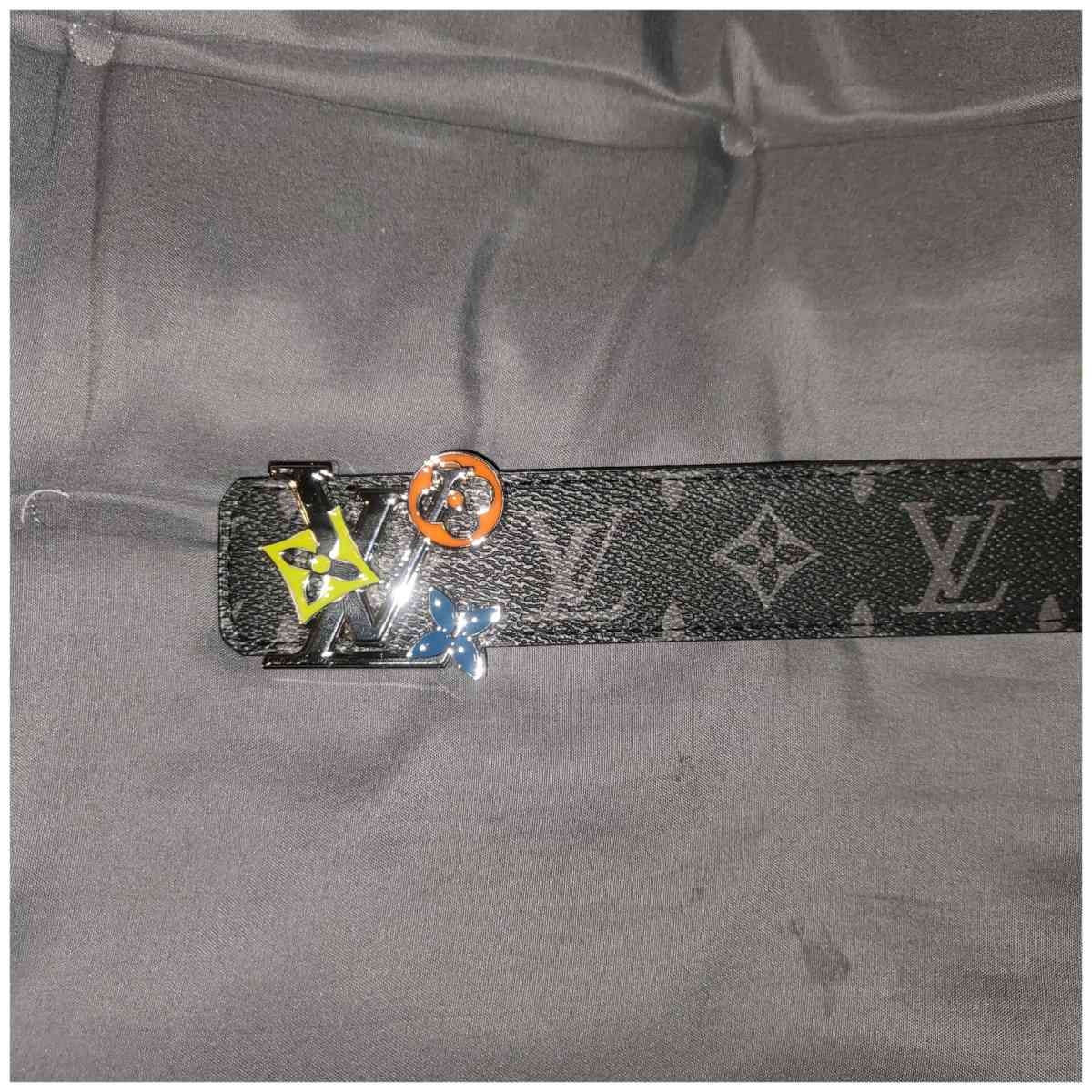 Louis Vuitton Black Leather Belt - Chester Gap, Virginia