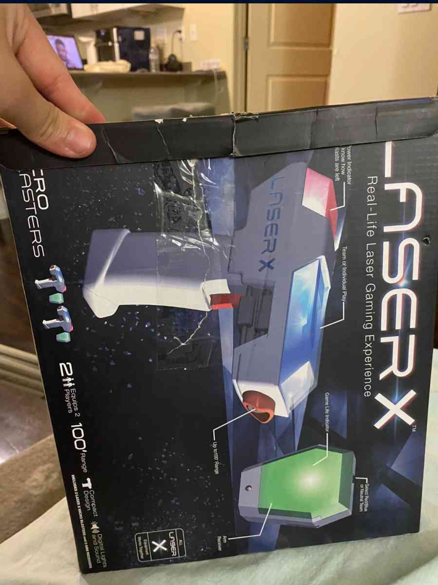 Laser X RealLife Laser Tag Set  2 Player Blasters  100ft Ran - Mill Creek, Washington - FleaMarketBay