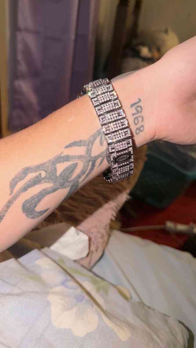 Cartier Iced Out Watch - Ohio City, Ohio - FleaMarketBay