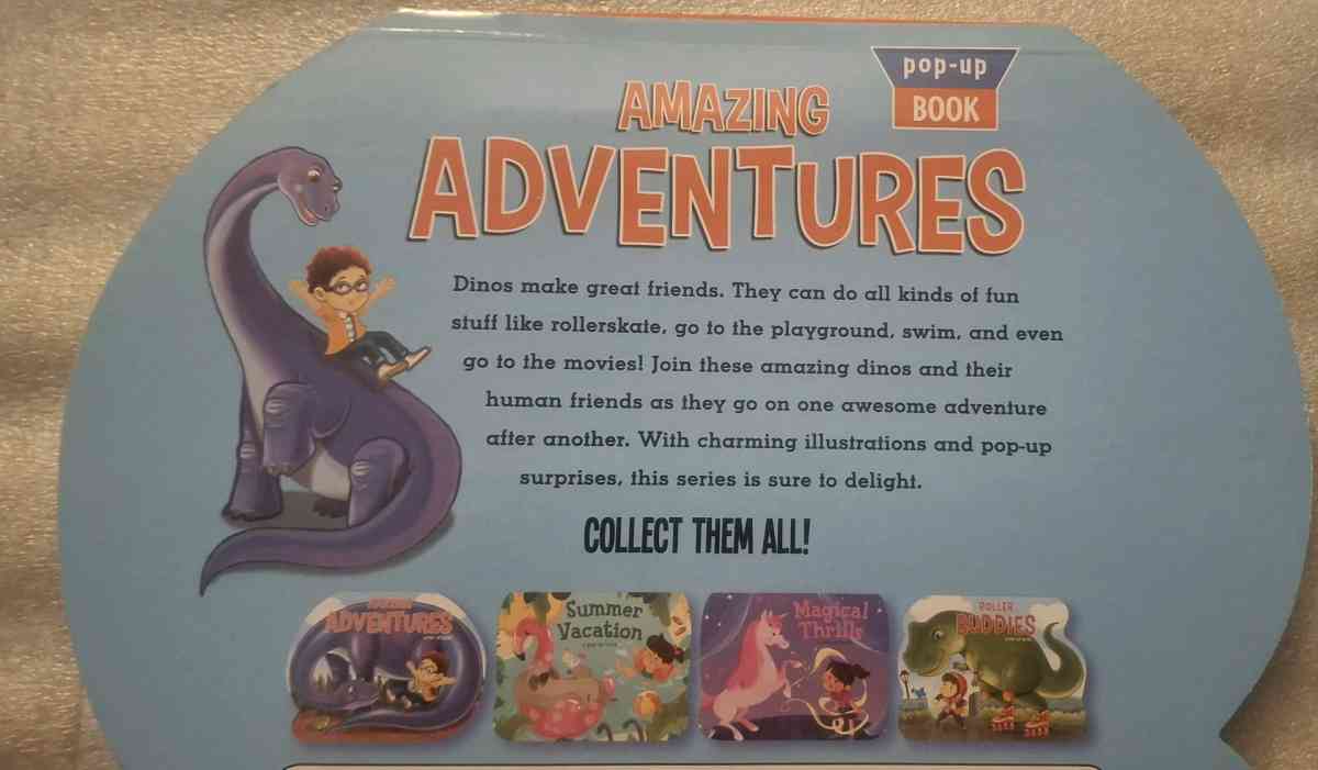 Amazing Adventures A pop up book - Camden, New Jersey - FleaMarketBay
