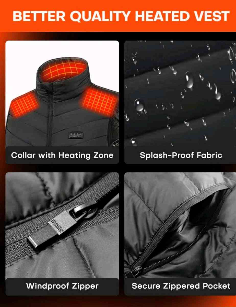 chaleco termico de hombre - Richmond, Texas - FleaMarketBay