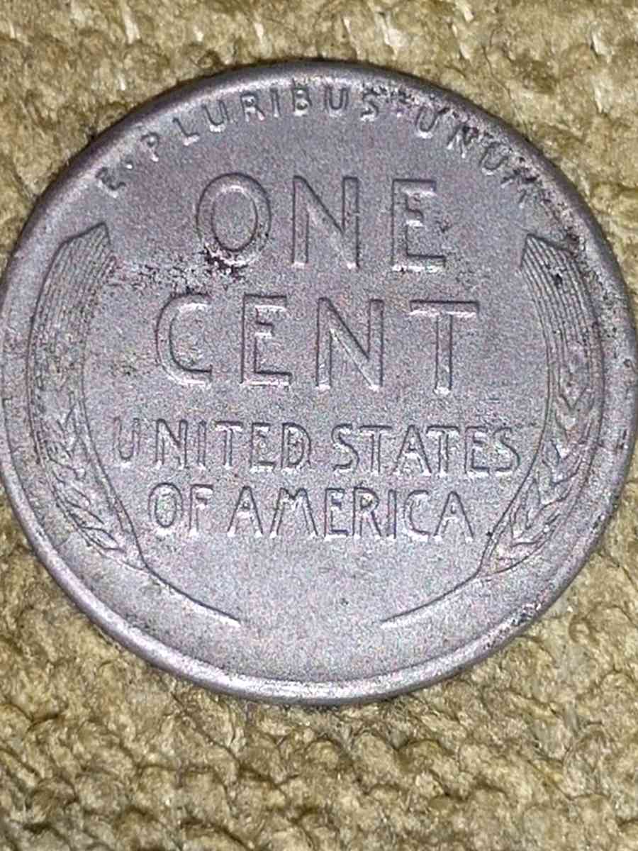 1943 Steel Penny S mint ERROR COIN GHOST 4 ON DATE MINT MARK - Dallas, Texas - FleaMarketBay
