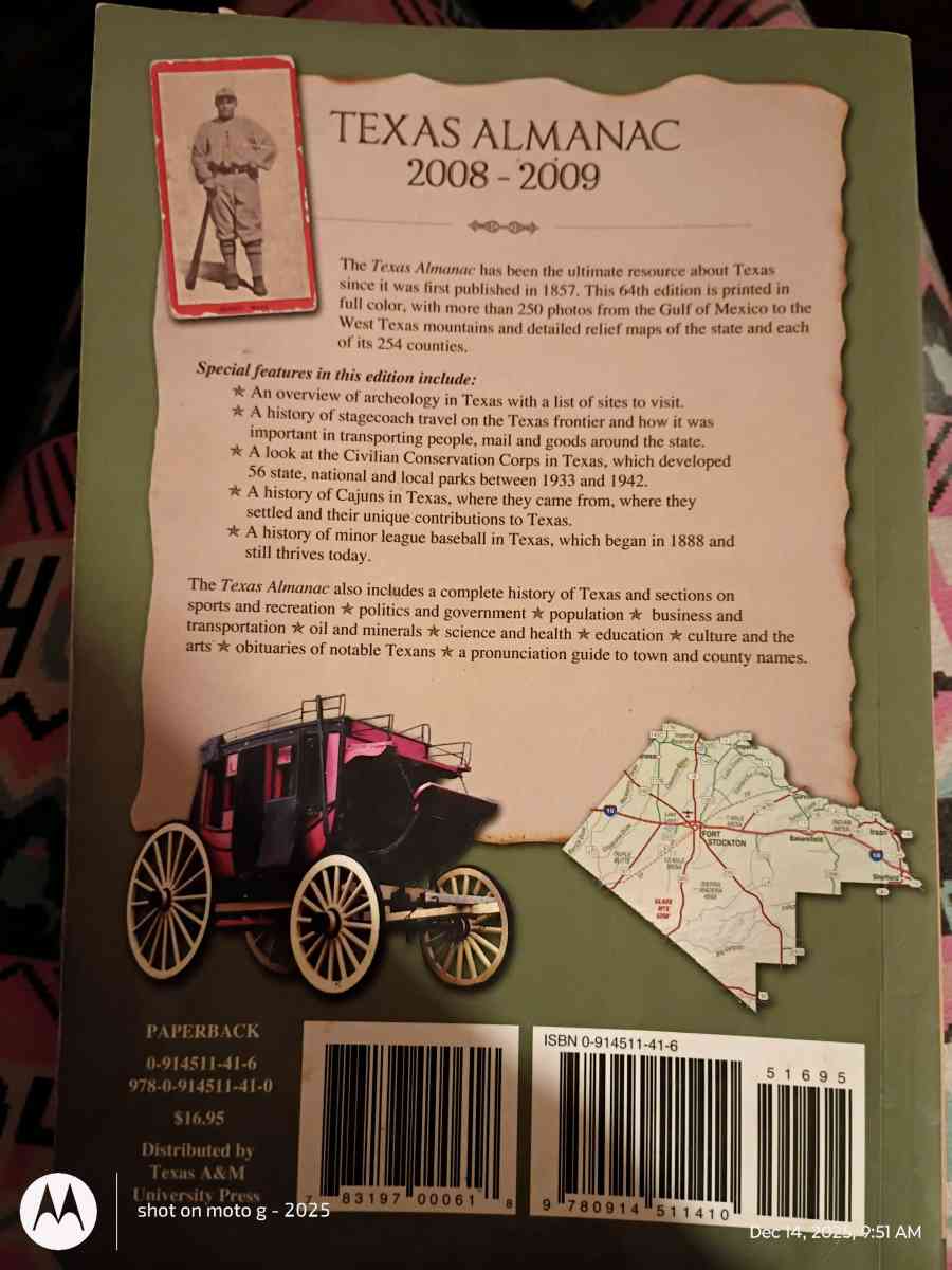 Texas Almanac 2008 2009 - Saint Landry, Louisiana - FleaMarketBay