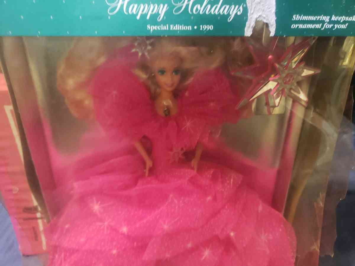 Vintage Happy Holidays Special Edition Barbie 1990 - Shelby, North Carolina - FleaMarketBay