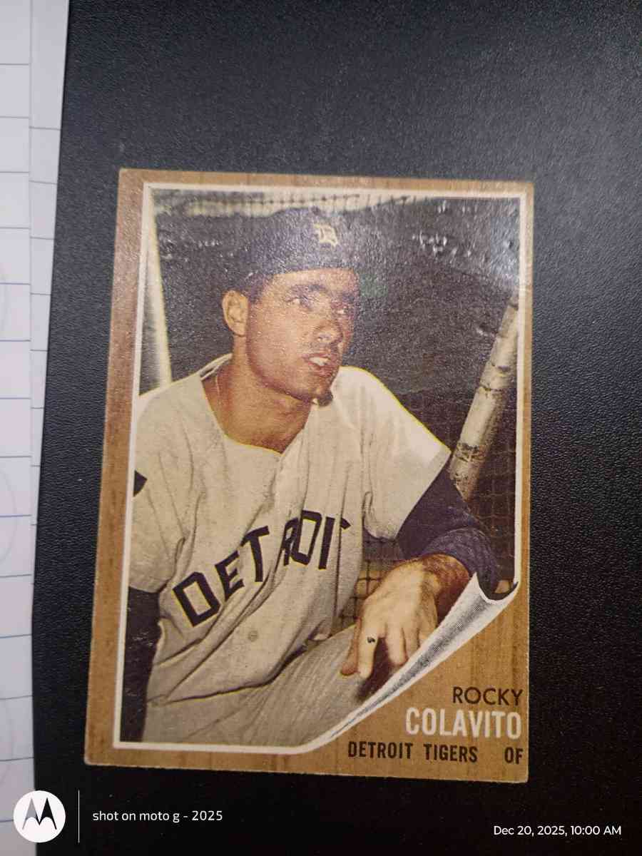 Rocky Colavito card 20