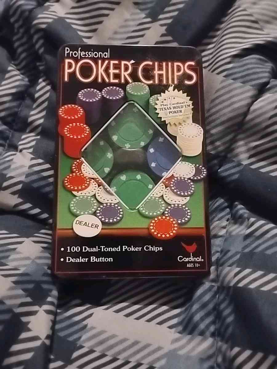 professional poker chips 100 ct - Dayton, Ohio