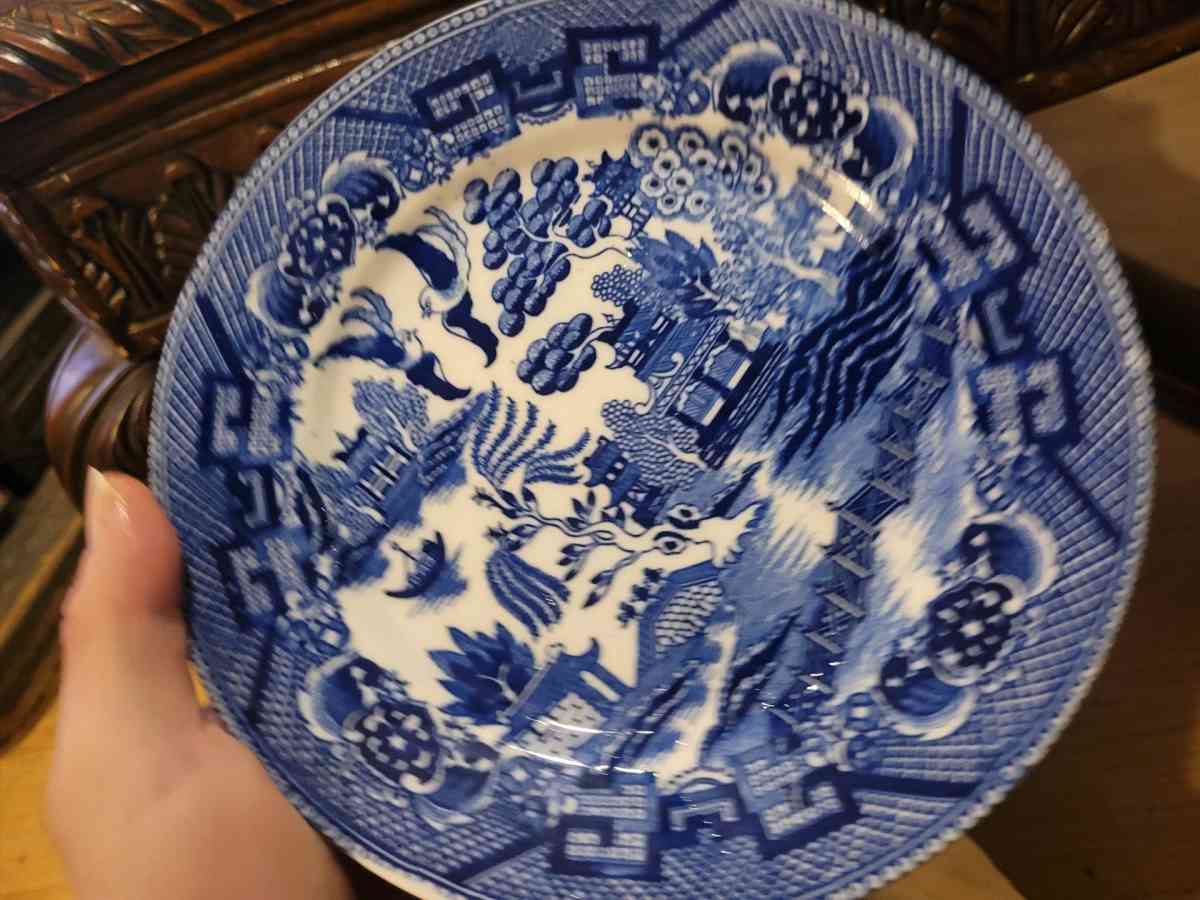 blue Willow China dinner plate - Jay, Oklahoma - FleaMarketBay