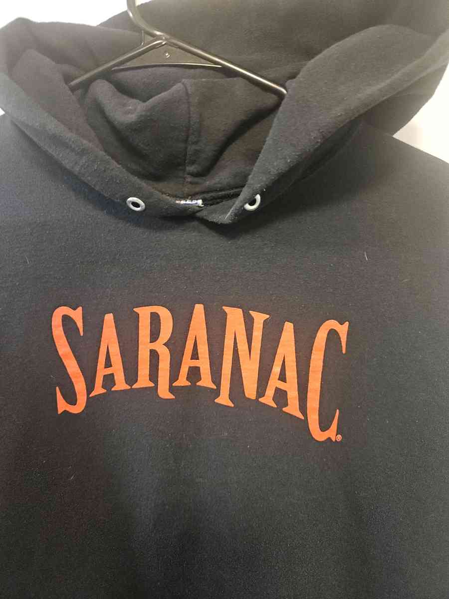 Vtg Saranac Hoodie - Tulsa, Oklahoma - FleaMarketBay