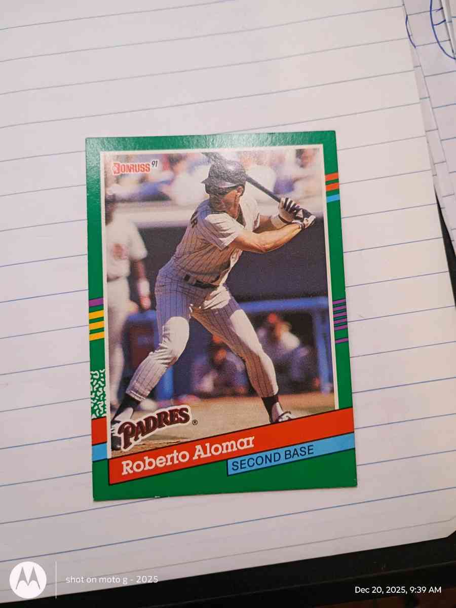 Roberto Alomar card 682 - Saint Landry, Louisiana