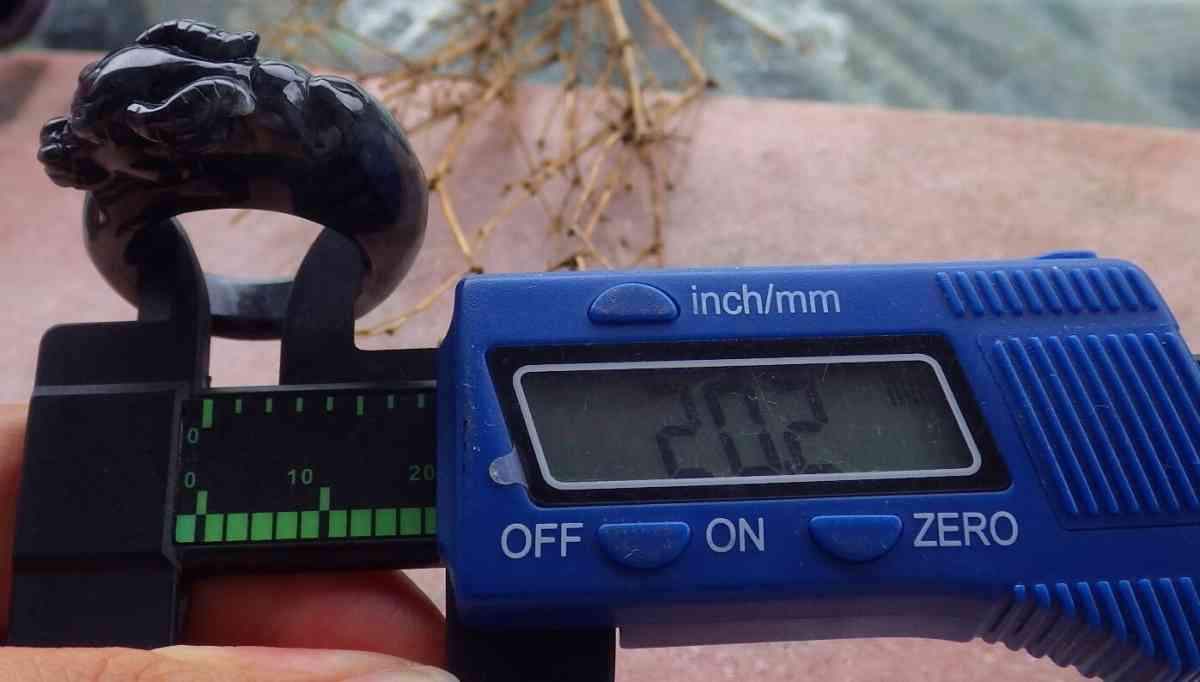 Certificate Black Burma A Jadeite Jade Cow Ox Circle Ring NO - Pasadena, California - FleaMarketBay