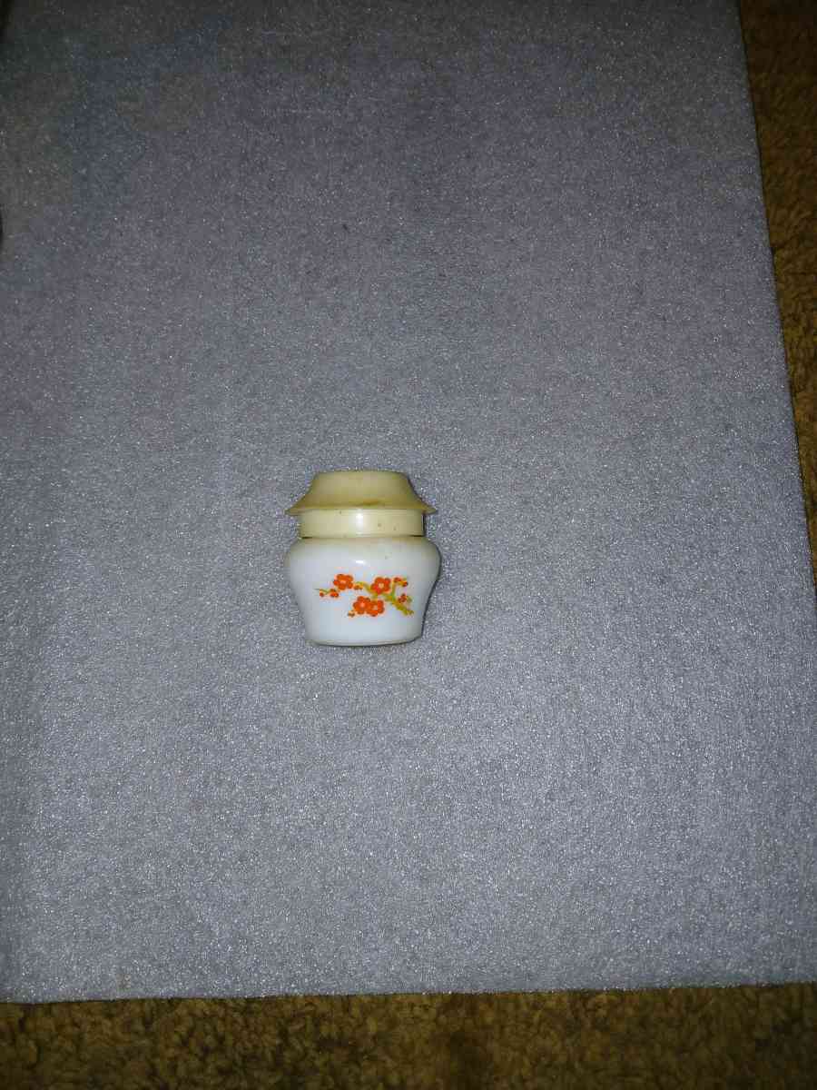 milk glass - Boone, North Carolina