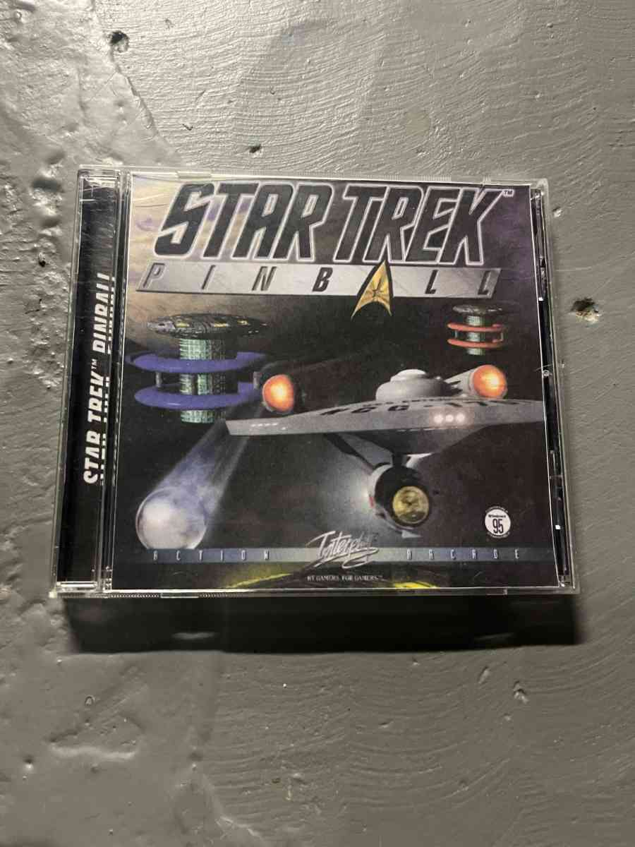 Star Trek Pinball PC Game 1998 CD ROM Windows 95 Vintage Com - Piscataway, New Jersey