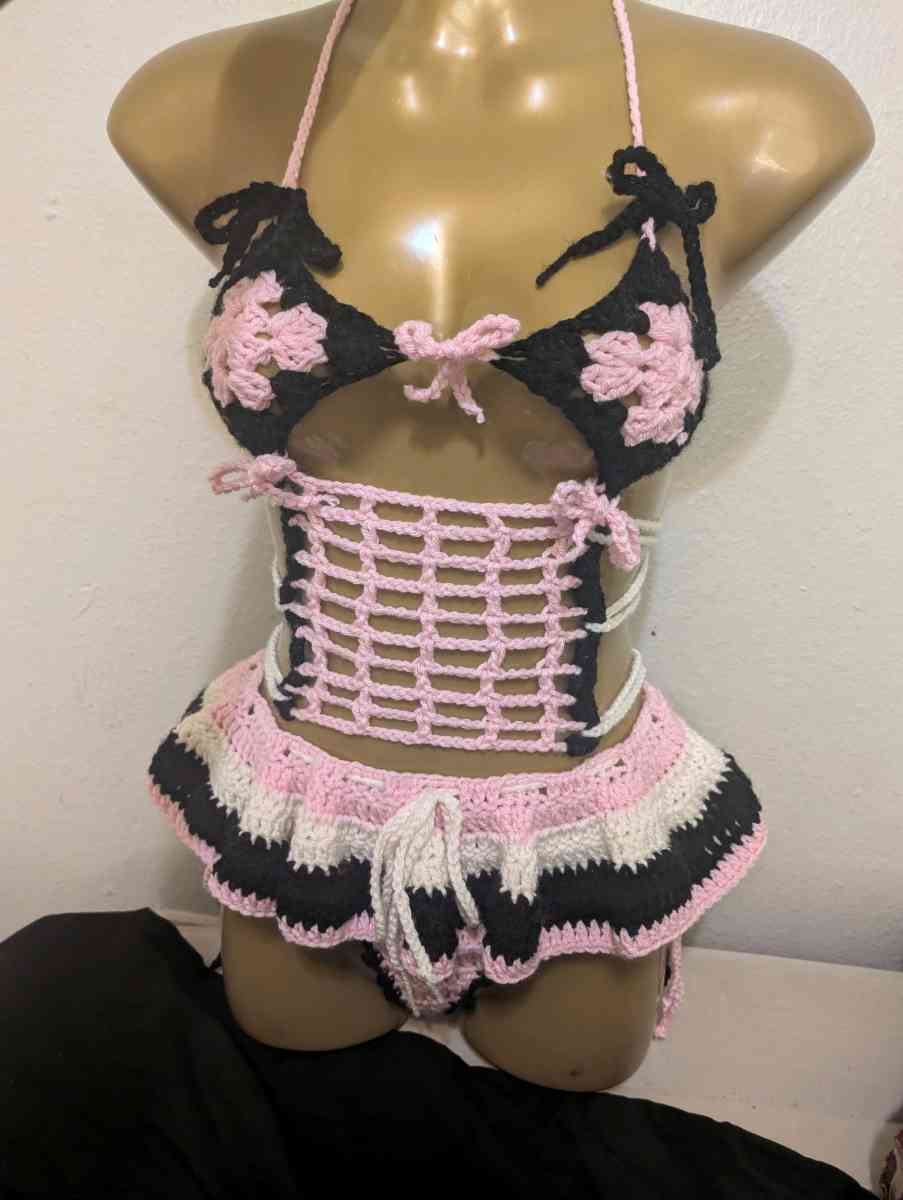 crochet lingerie