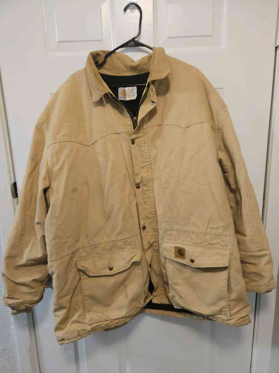 Vtg Carhartt Mens Chore Jacket - Tulsa, Oklahoma