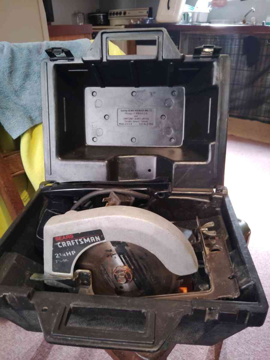 SEARS Craftsman 714inch Corded Electric Circular Saw - Webster, Florida