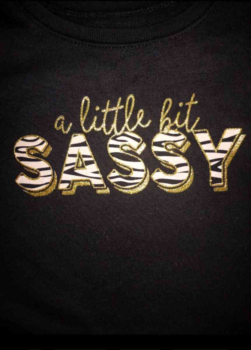 Little Sassy Sweatshirt Baby Girls Crew Neck Long Sleeve - Columbus, Mississippi - FleaMarketBay