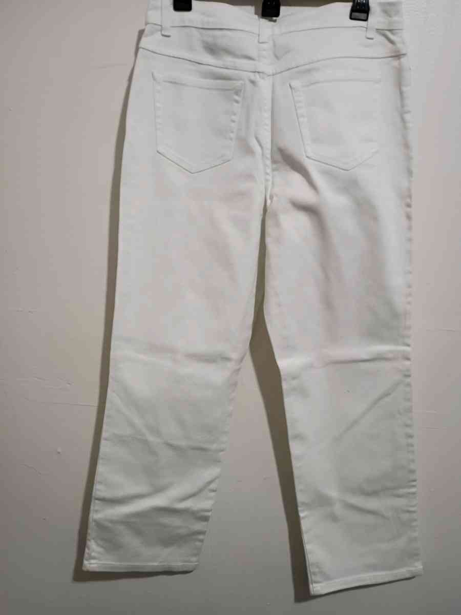 womens trousers white size 12 - Agency, Missouri - FleaMarketBay