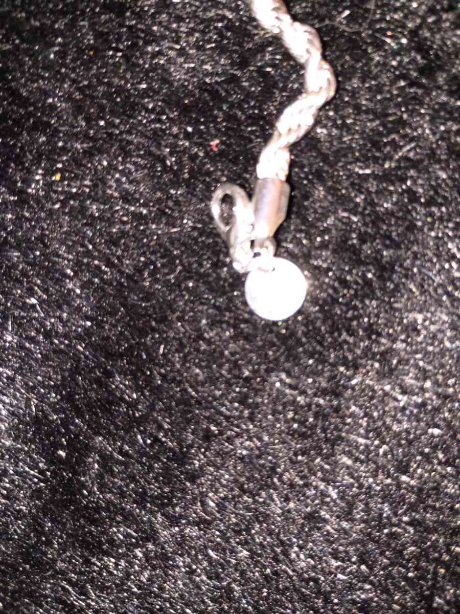 925 sterling silver twisted rope necklace - Cleveland, Tennessee - FleaMarketBay