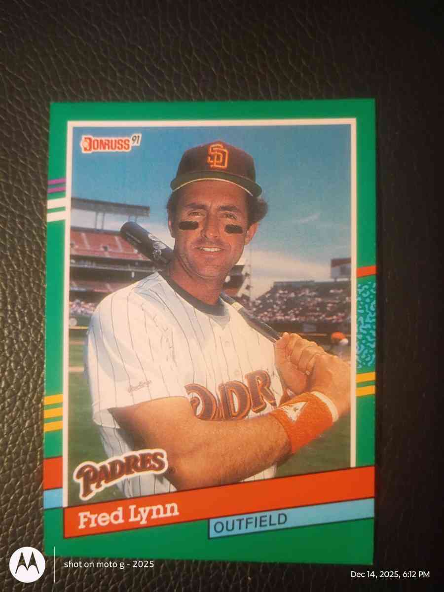 Fred Lynn Baseball Card - Saint Landry, Louisiana