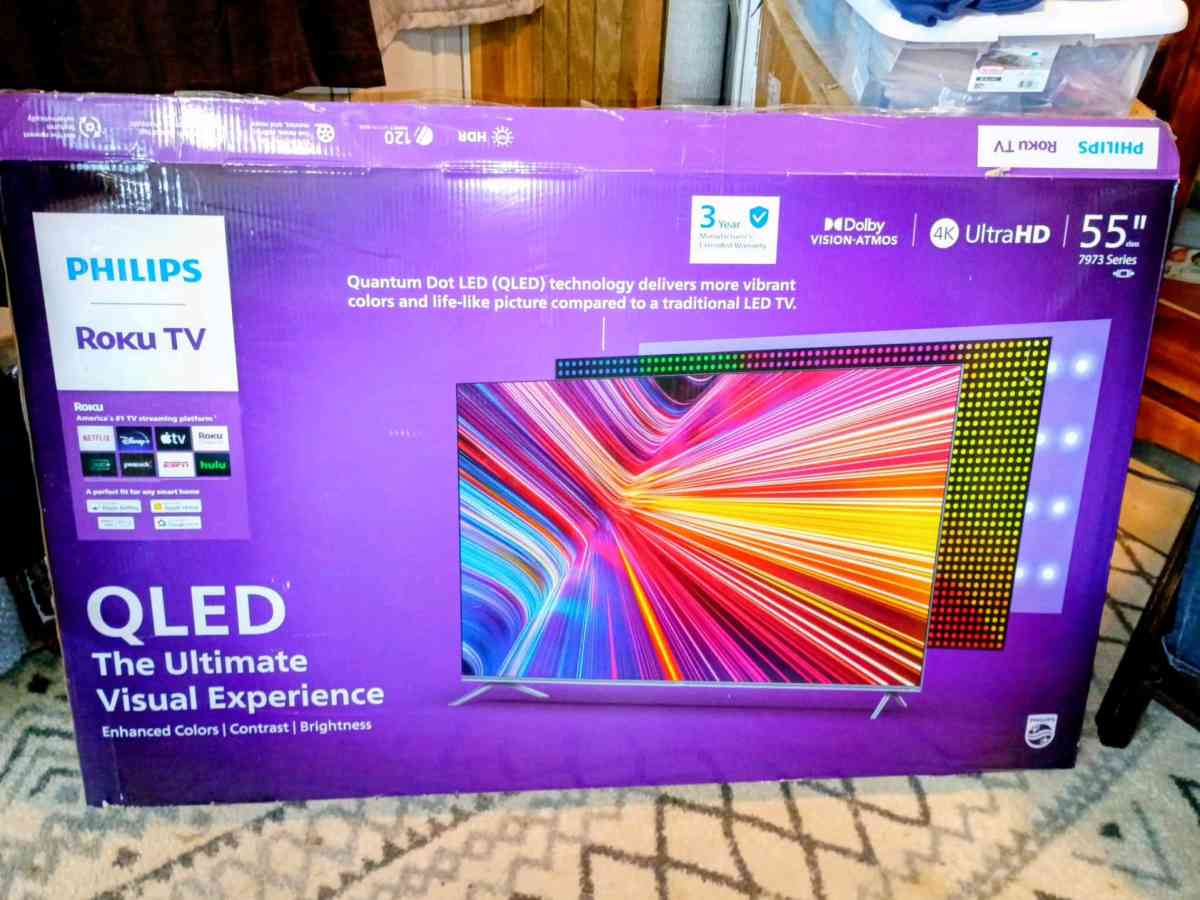 55 inch 4k QLED smart tv - Milledgeville, Georgia