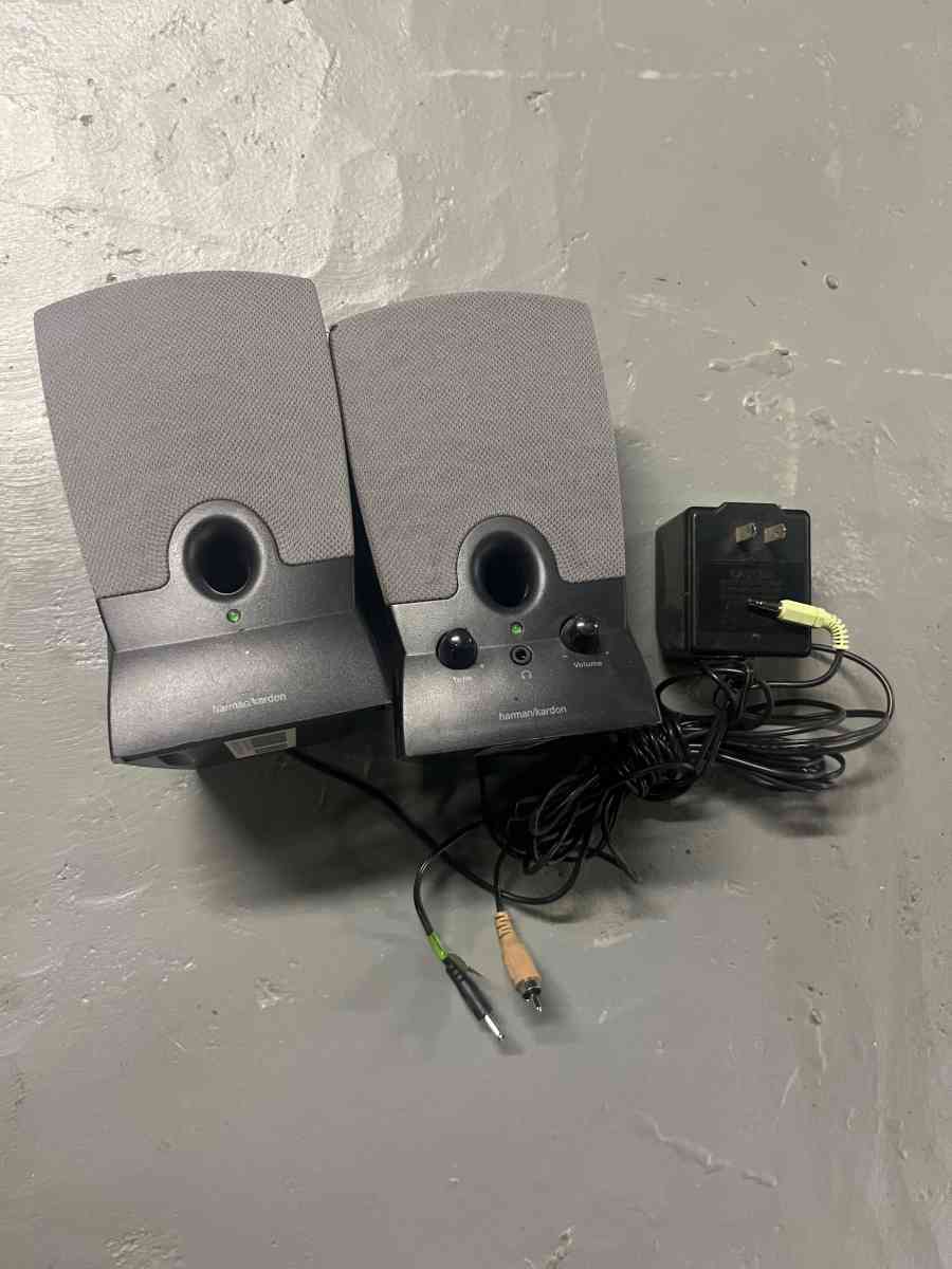 Used Harman Kardon Speakers with Power Supply