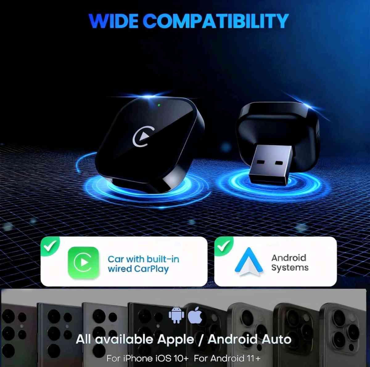 adaptador inalmbrico carplay - Richmond, Texas - FleaMarketBay