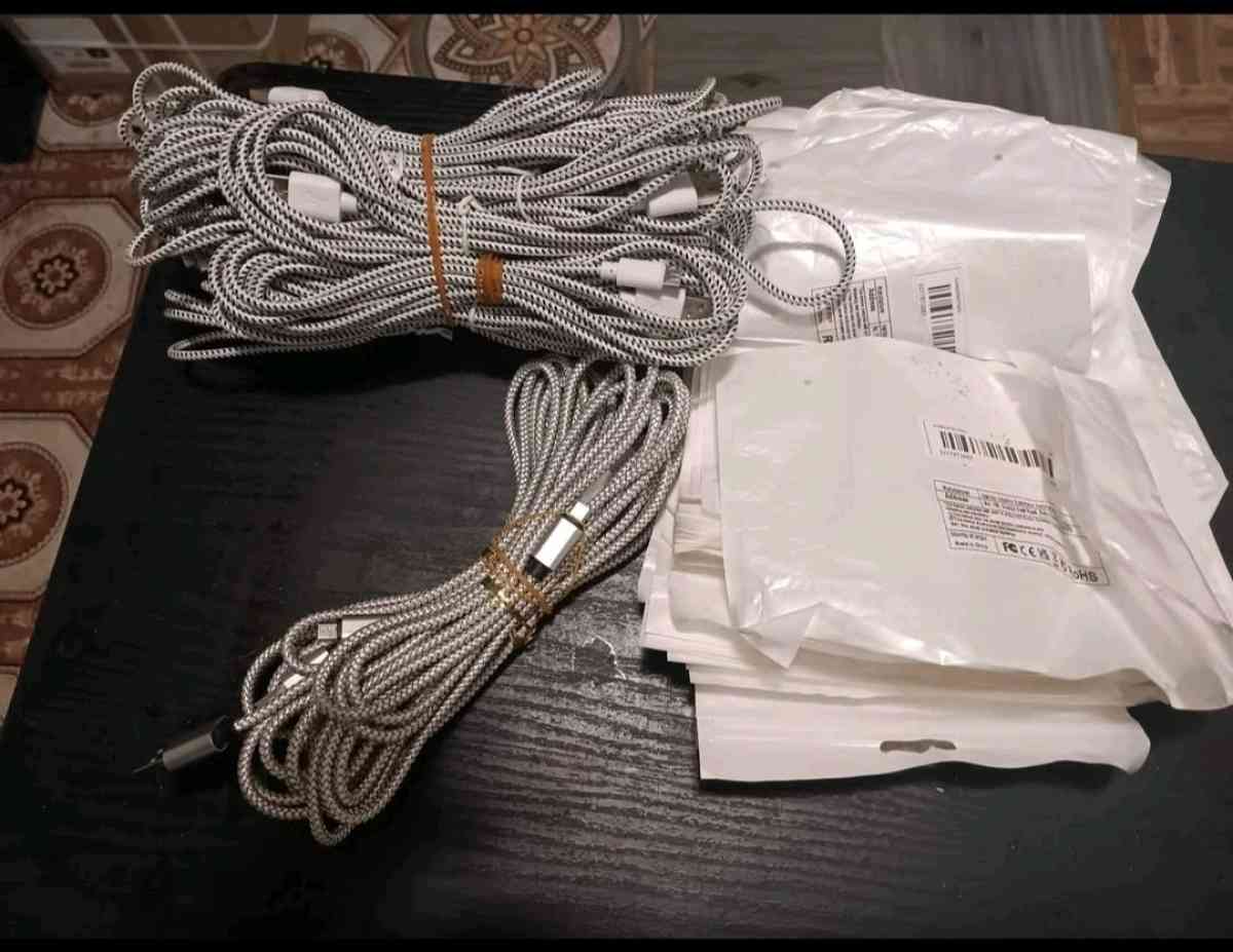 10FT MICRO USB CHARGING CABLES - Bronx, New York - FleaMarketBay
