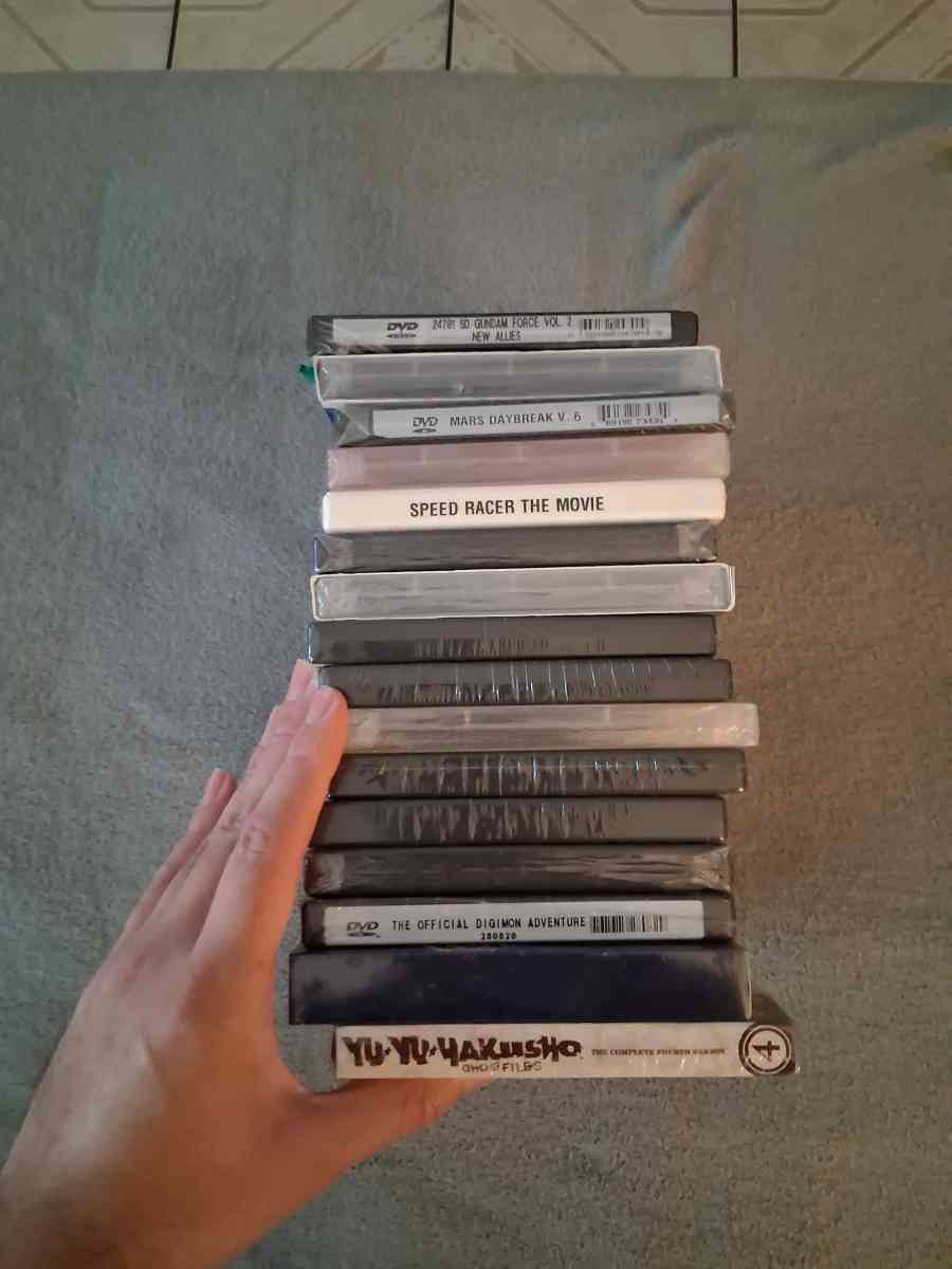 Lot Of 16 Anime English Dub DVDs - North Hollywood, California - FleaMarketBay