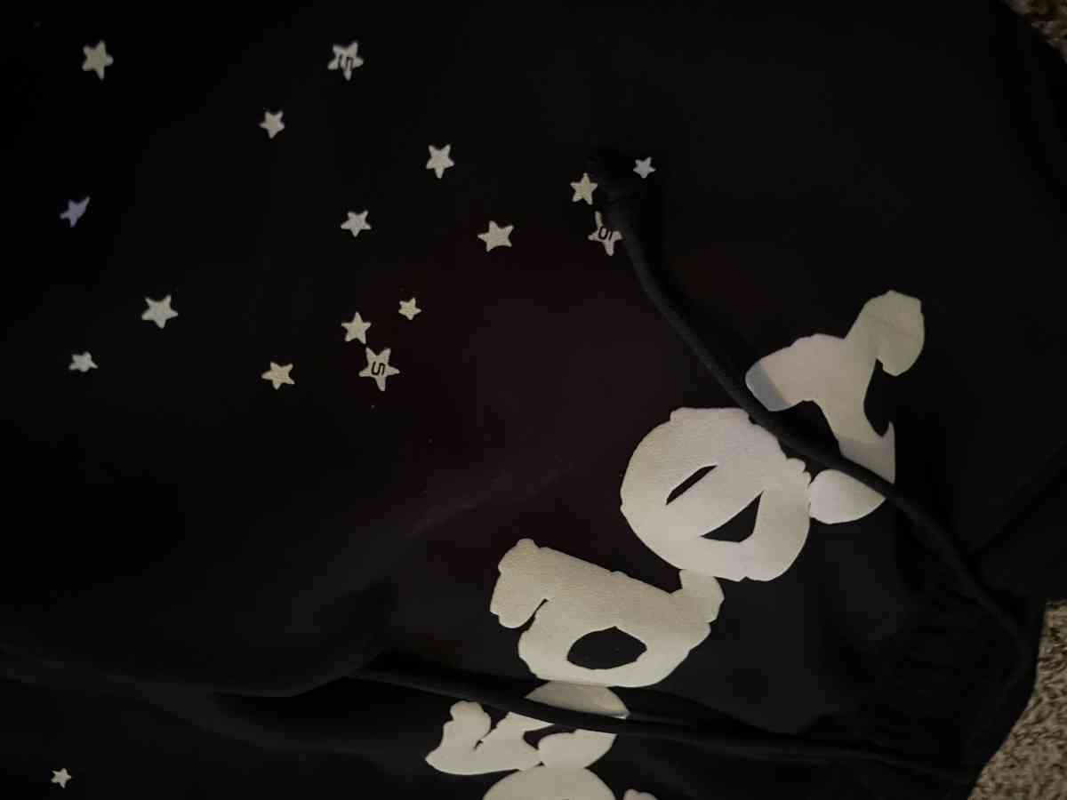 Sp5der OG Web Sweatpants Black Stars Mens Streetwear Joggers - Houston, Texas - FleaMarketBay