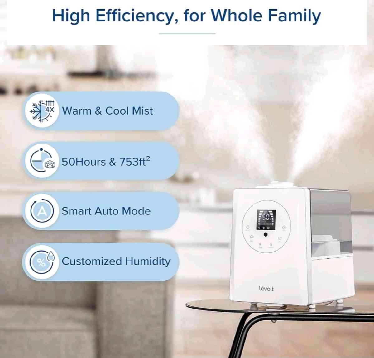 hybrid ultra sonic humidifier - Chino, California - FleaMarketBay