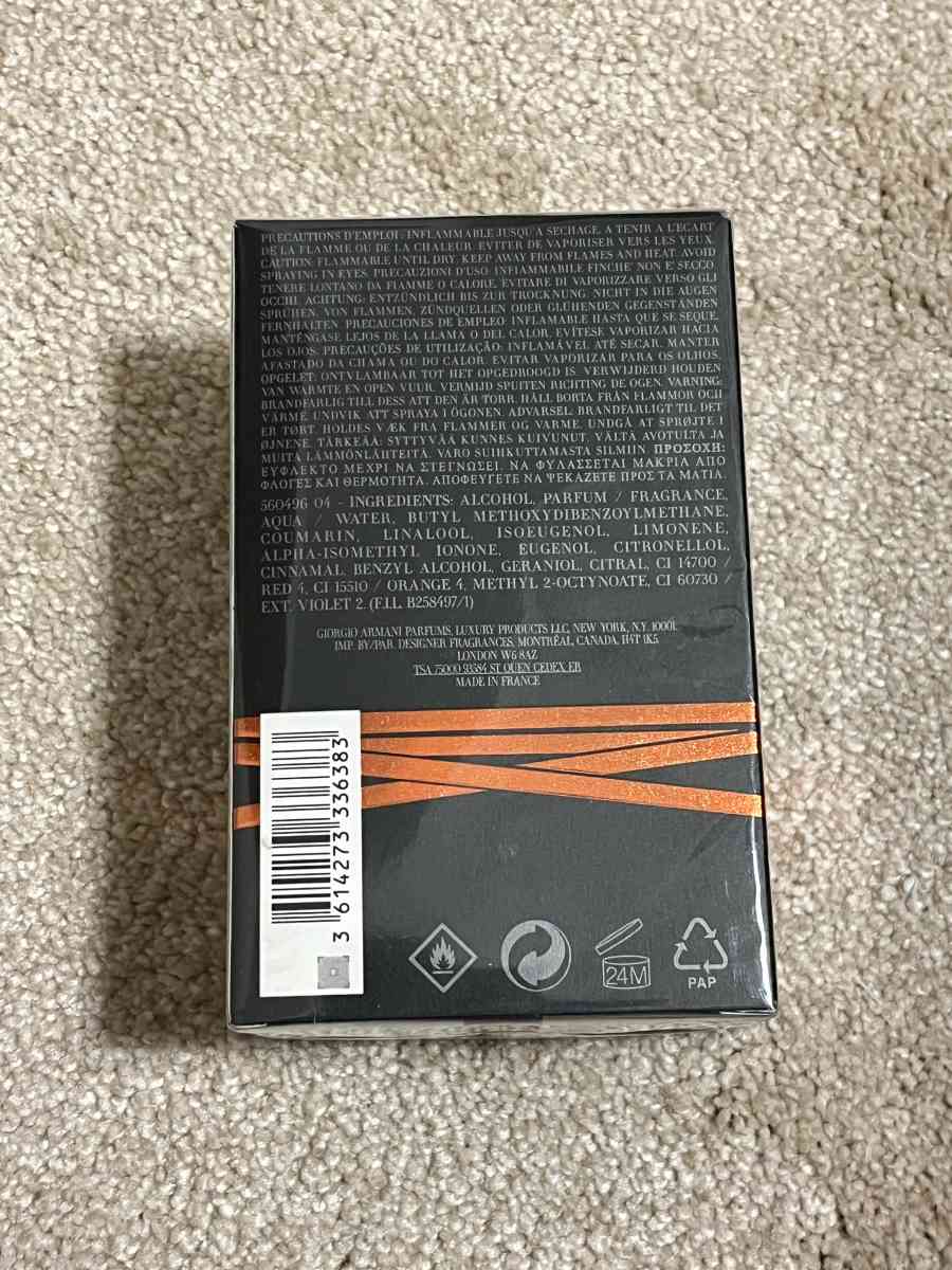 Armani Stronger With You Absolutely - Willowbrook, Illinois - FleaMarketBay