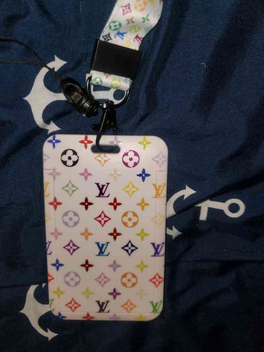 Multicolor Patterned Lanyard with By Louis Vuitton - Chester Gap, Virginia - FleaMarketBay