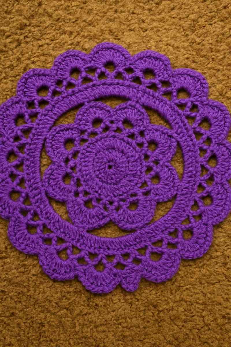 crochet table doilies set of 4 - Alicia, Arkansas - FleaMarketBay