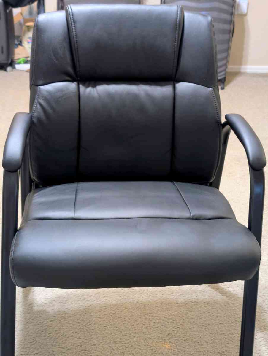 Stackable Chair with Metal Frame Set of 2 - Irving, Texas - FleaMarketBay