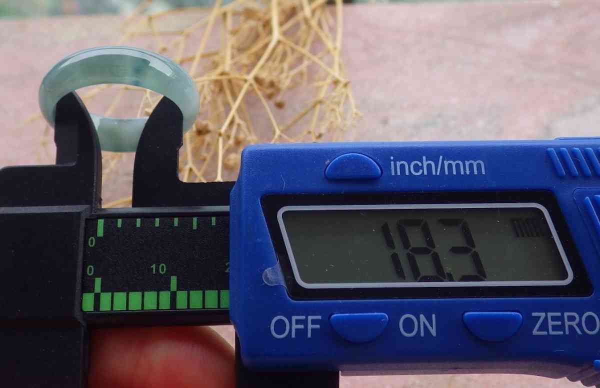 Certificate Jadeite Jade Icy Green blue Burma Circle Ring s - Pasadena, California - FleaMarketBay