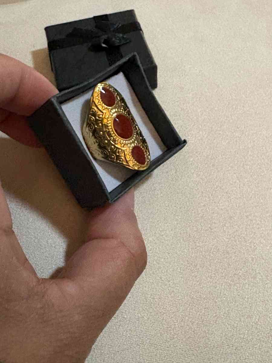 anillo laminado en oro size 7 stainless steel - West New York, New Jersey