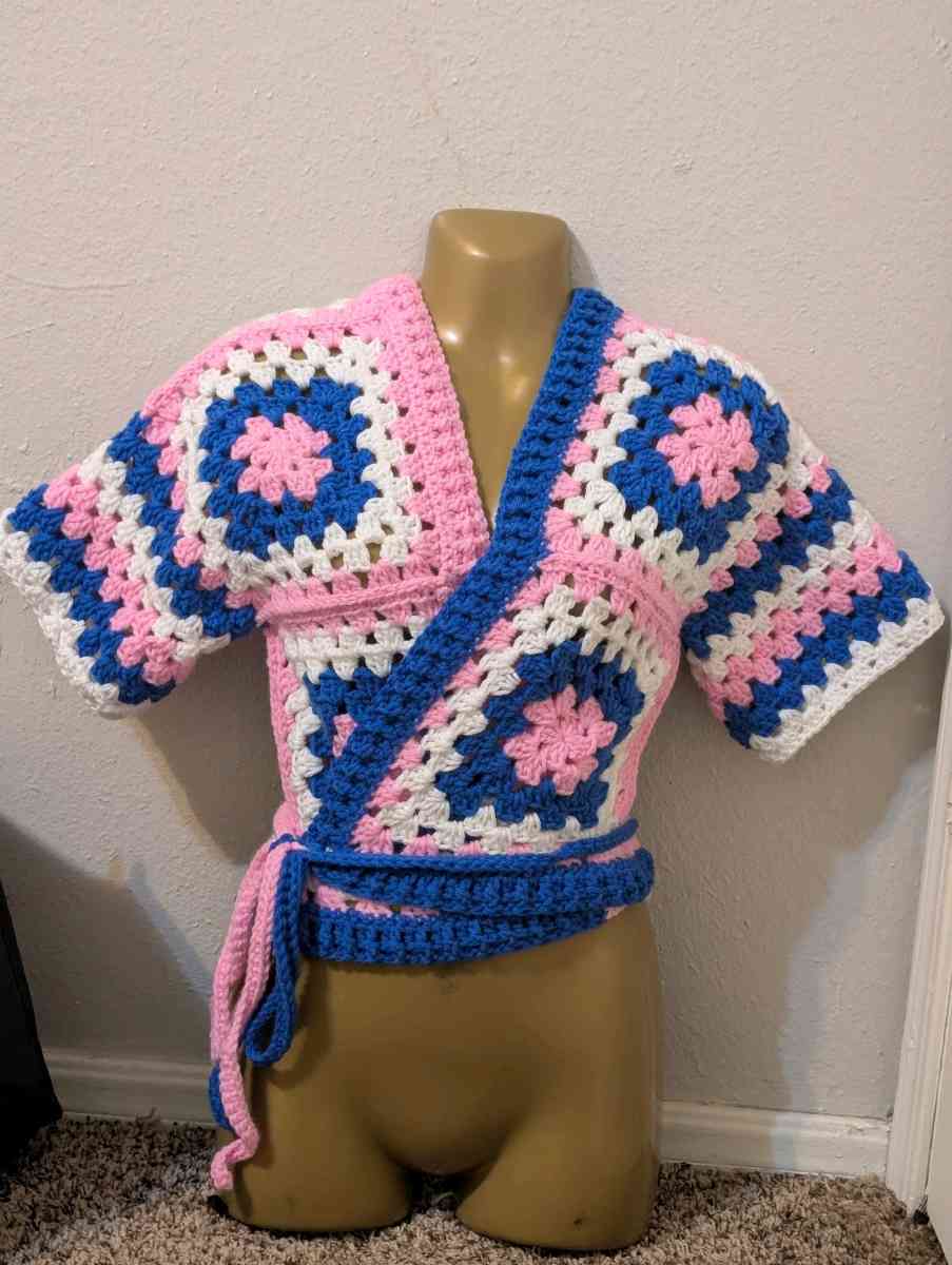 crochet wrap top - Adair, Oklahoma