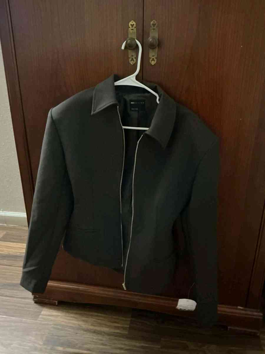 Wonens 11 ASOS Design Chocolate brown cinch zip up blazer - Atlanta, Georgia