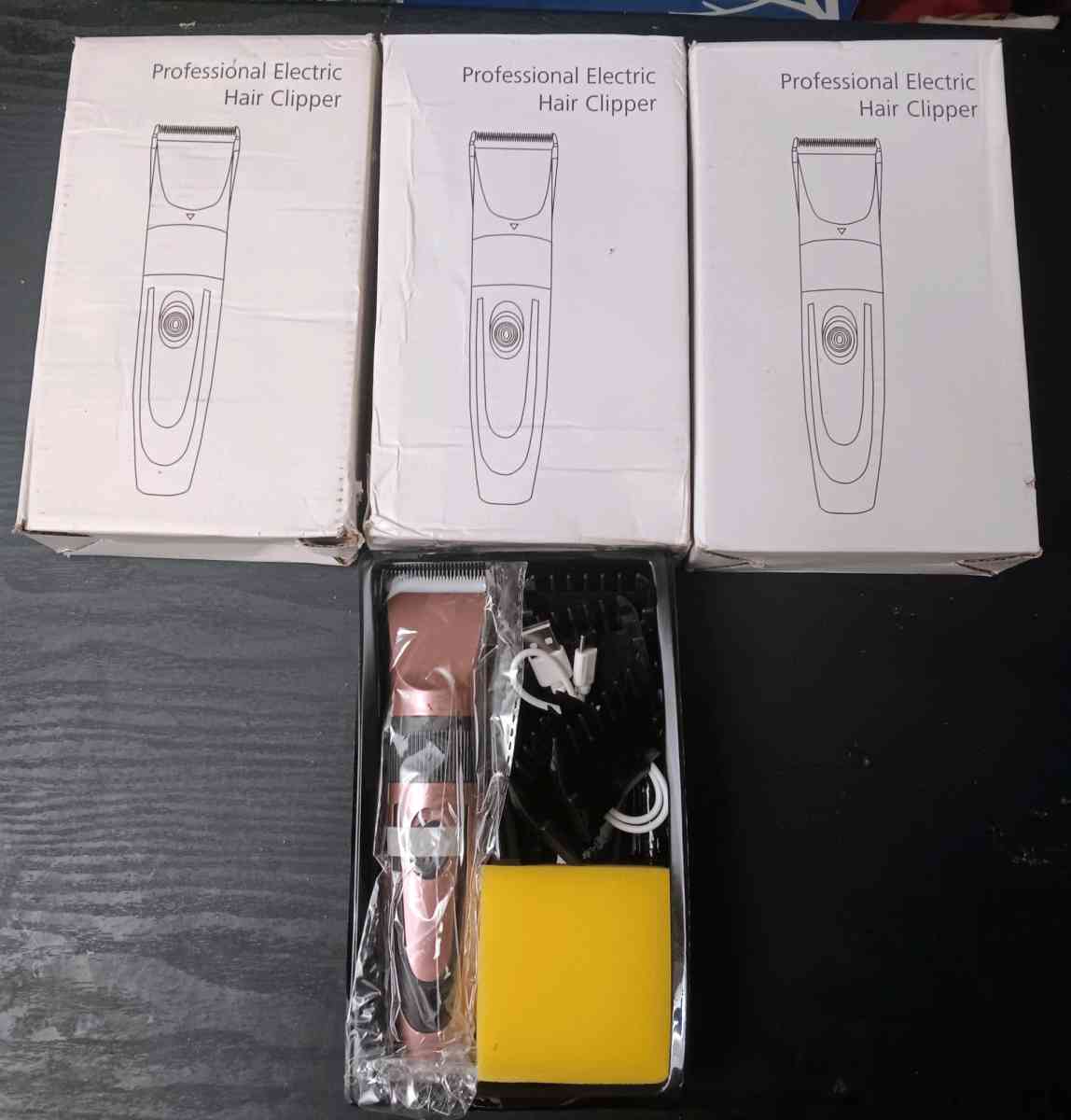 PROFESSIONAL ELECTRIC CORDLESS HAIR CLIPPERS