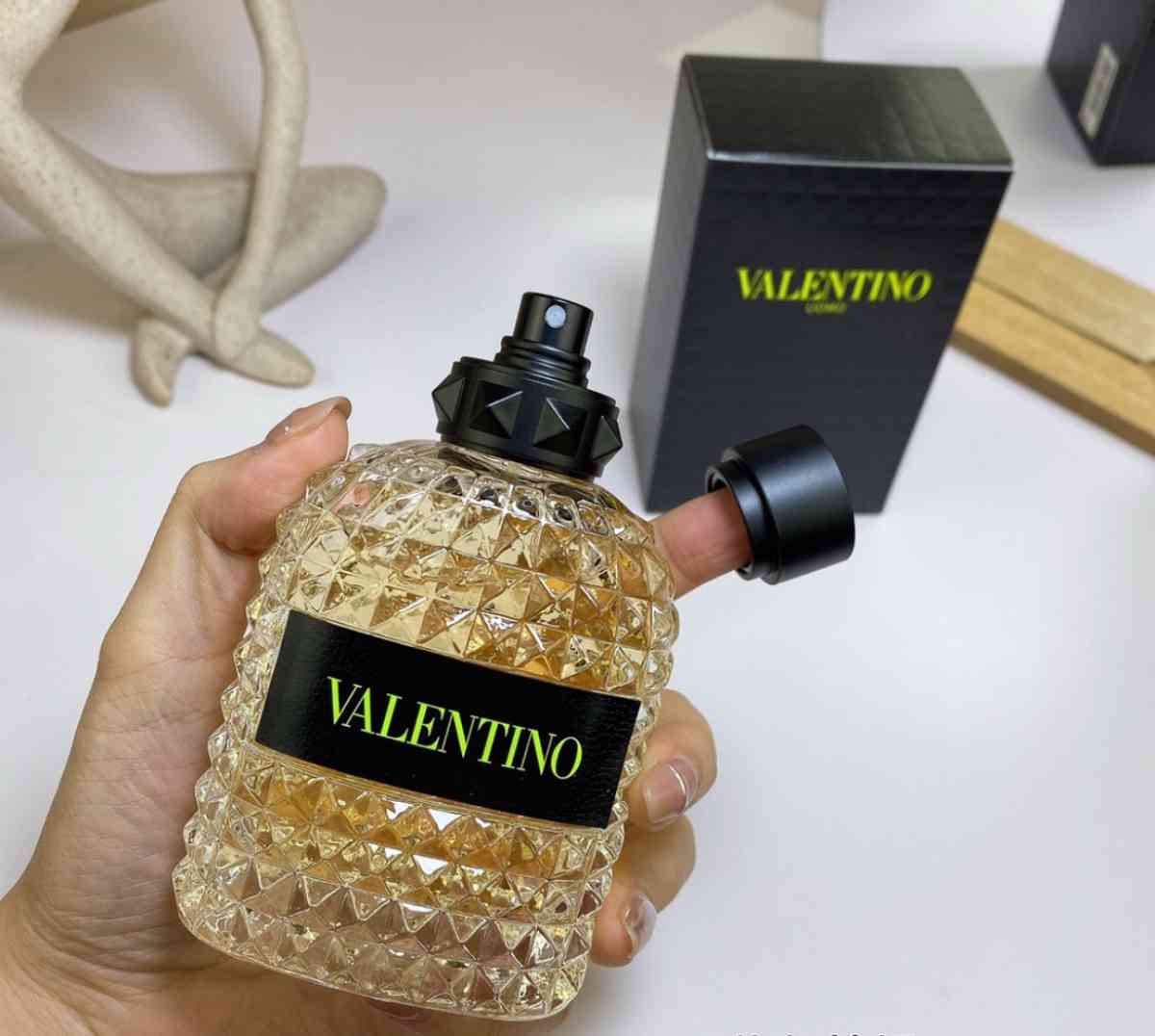 yellow Valentino cologne - Frederick, Maryland - FleaMarketBay