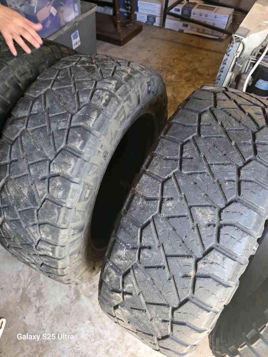 4 Nitto Ridge Mud Terrain Tires 285 65 R20 - San Angelo, Texas - FleaMarketBay