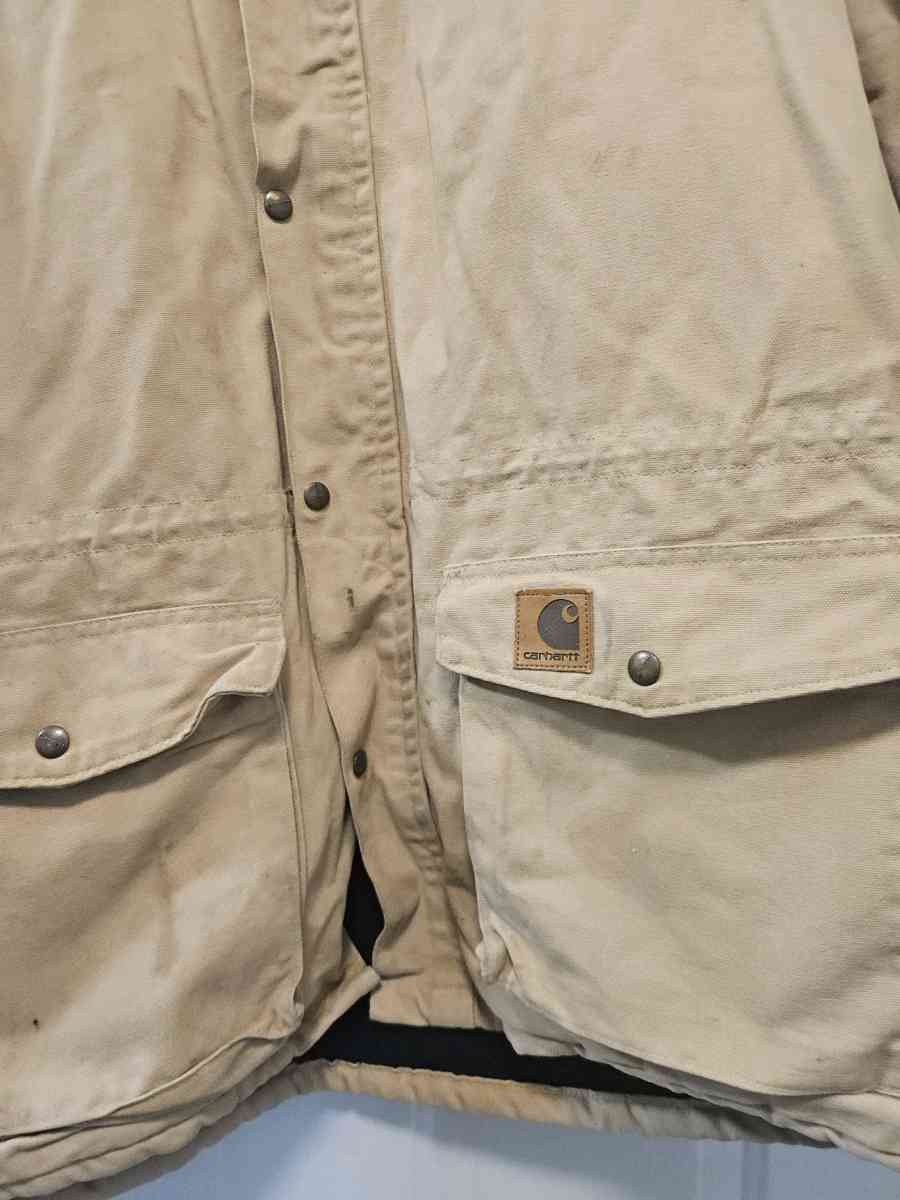 Vtg Carhartt Mens Chore Jacket - Tulsa, Oklahoma - FleaMarketBay
