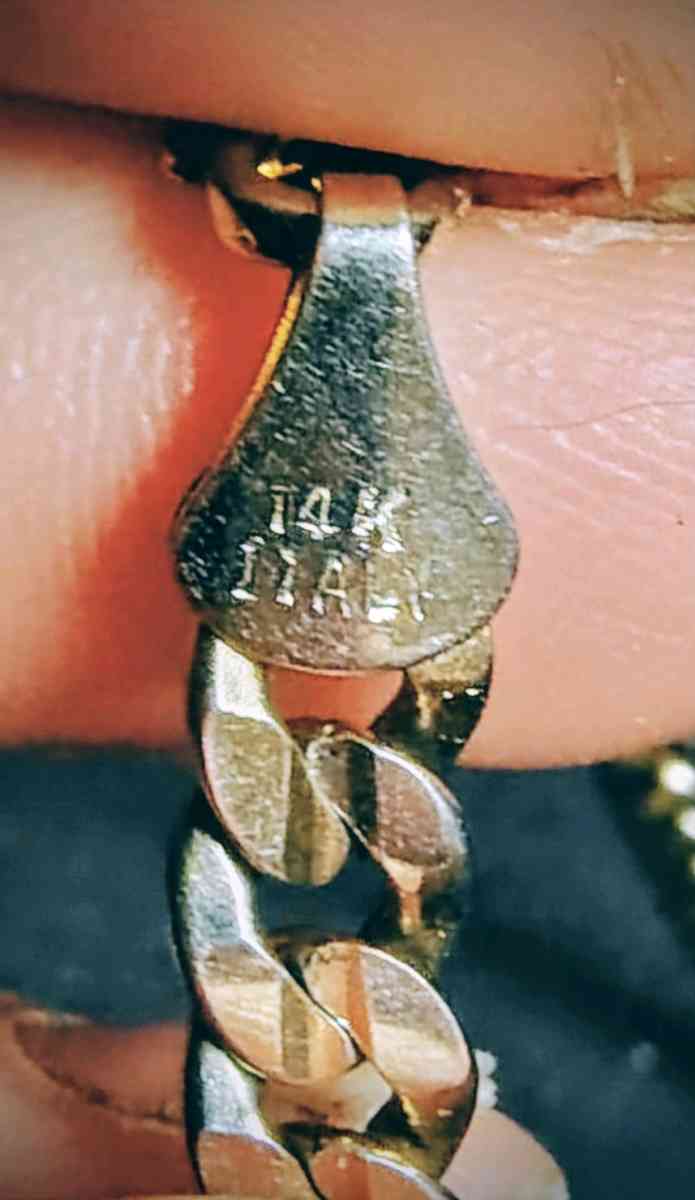 22in chain 14kt - Clinton, Tennessee - FleaMarketBay