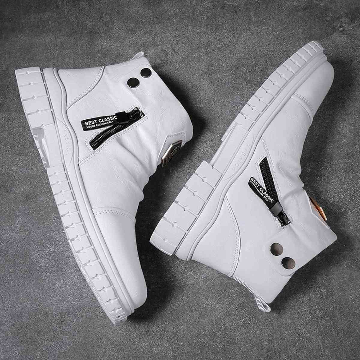 pu Leather Comfortable fashion mens boots size 43 and 44 - Boynton Beach, Florida